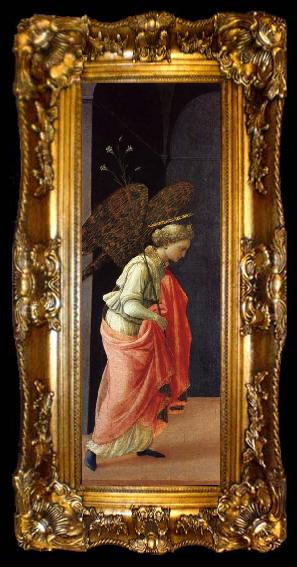 framed  Fra Filippo Lippi The annunciation, ta009-2